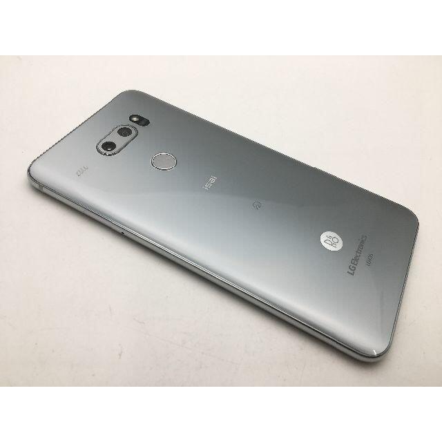 LG Electronics(エルジーエレクトロニクス)の【SIMフリー】【美品】au isai V30+ LGV35 シルバー 306 スマホ/家電/カメラのスマートフォン/携帯電話(スマートフォン本体)の商品写真