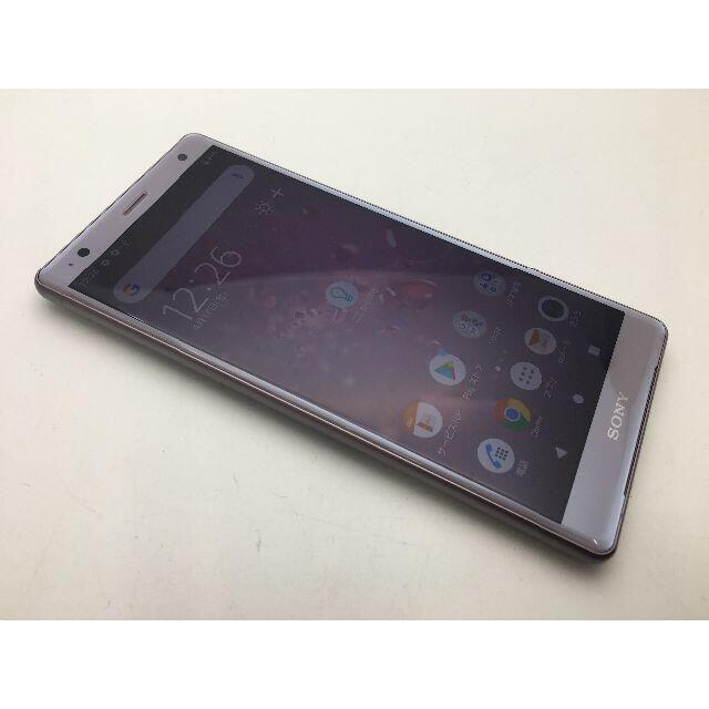 SIMフリー au Xperia XZ2 SOV37 ピンク◆美品◆384