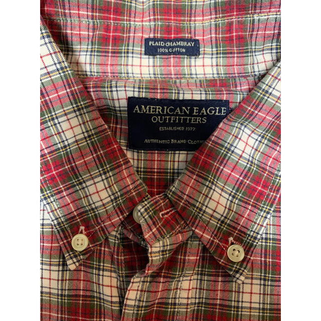 American Eagle(アメリカンイーグル)のAMERICANEAGLE 長袖 チェック シャツ メンズのトップス(シャツ)の商品写真