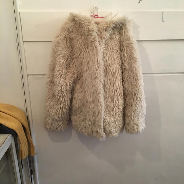 SEE BY CHLOE fur coat.