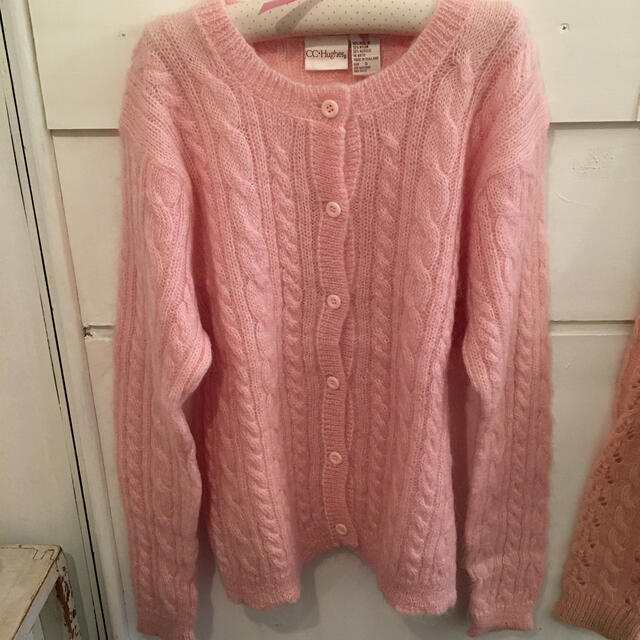 最終価格????????us vintage knit cardigan.