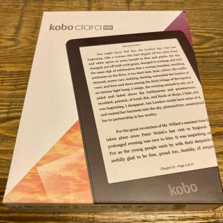 ラクテン(Rakuten)のkobo 電子書籍リーダー kobo clara HD(電子ブックリーダー)