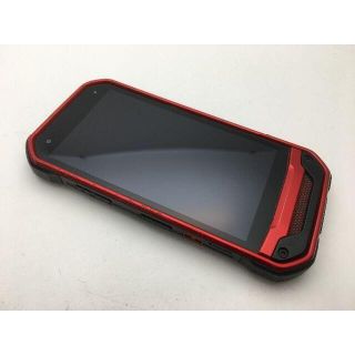 キョウセラ(京セラ)のSIMフリー良品au京セラ TORQUE G03 KYV41 レッド 400(スマートフォン本体)