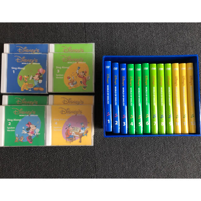 DWE ディズニー英語システム シングアロングCD&DVDフルセット 期間限定