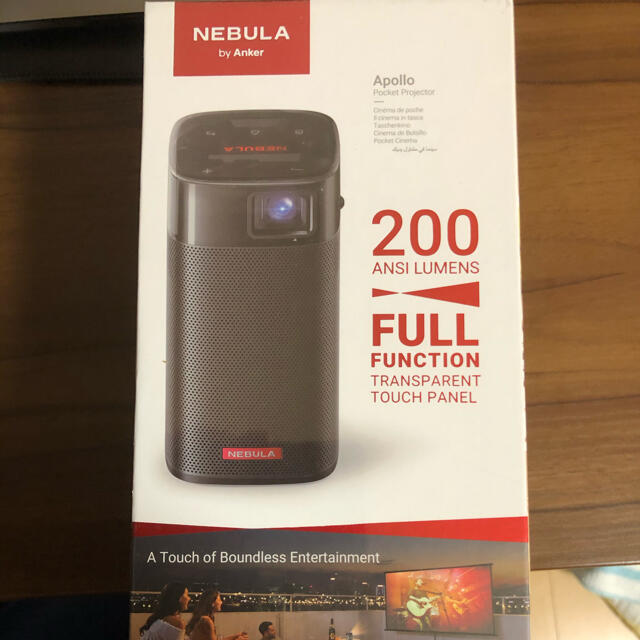 Anker Nebula Apollo Android搭載モバイルプロジェクター