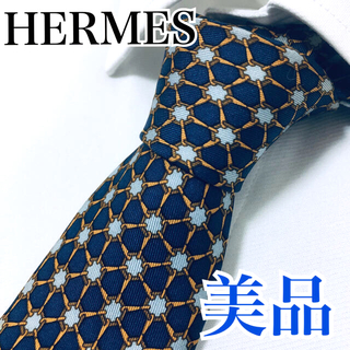 エルメス(Hermes)の美品 エルメス HERMES ネクタイ 総柄 早い者勝ち(ネクタイ)