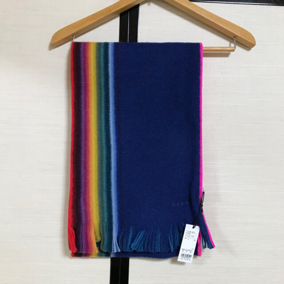 Paul Smith(ポールスミス)の新品未使用　　Paul Smith（ポール・スミス）カラフル　マフラー レディースのファッション小物(マフラー/ショール)の商品写真