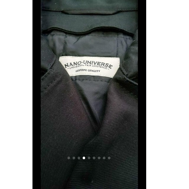 nano・universe(ナノユニバース)の未使用 nano universe トレンチコート メンズのジャケット/アウター(トレンチコート)の商品写真