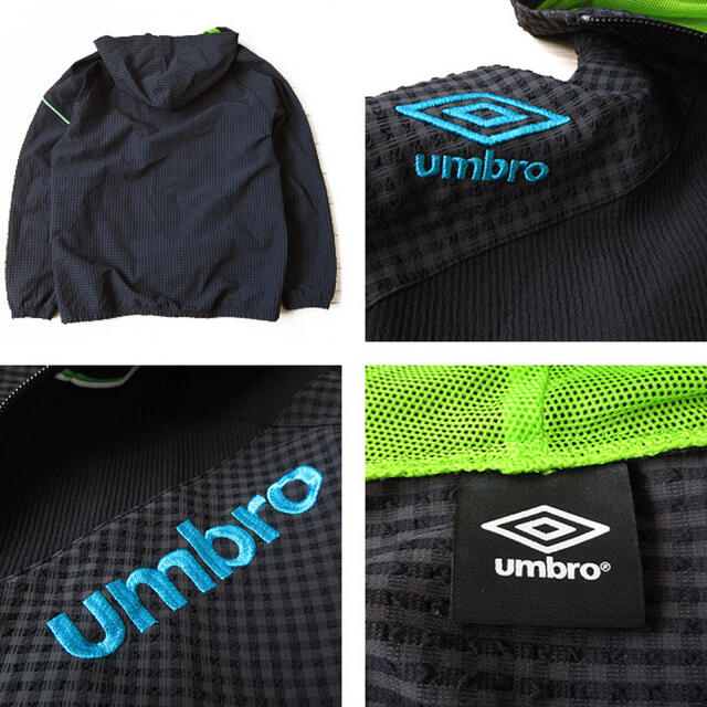 UMBRO(アンブロ)の超美品 L アンブロ UMBRO メンズ パーカージャケット チャコールグレー メンズのトップス(パーカー)の商品写真