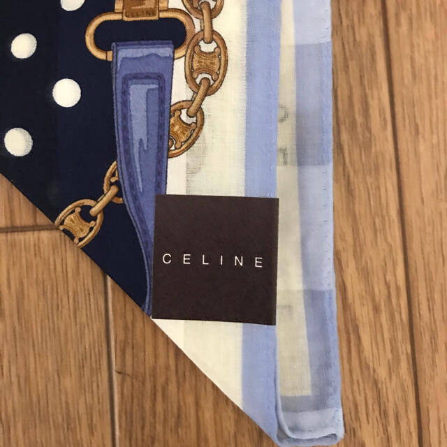 celine(セリーヌ)の新品CELINE ハンカチ　タオルハンカチ　スカーフ レディースのファッション小物(ハンカチ)の商品写真