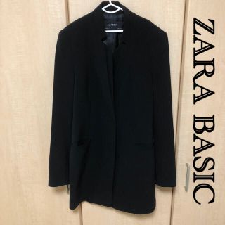 ザラ(ZARA)のZARA BASIC ロングジャケット(テーラードジャケット)