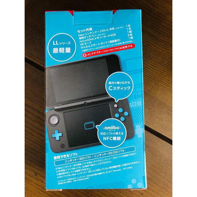 Nintendo ゲーム機本体 NEW ニンテンドー 2DS LL ブラック/タ 1