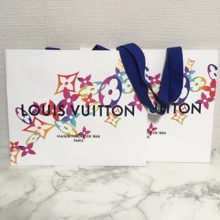 ルイヴィトン(LOUIS VUITTON)の新品 未使用 美品 ルイヴィトン 2020年 クリスマス ショップ袋 ショッパー(ショップ袋)