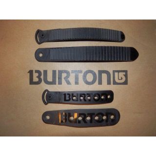 バートン(BURTON)の部品★BURTON バートン★トゥ アンクル タン スライダー セット 黒(バインディング)