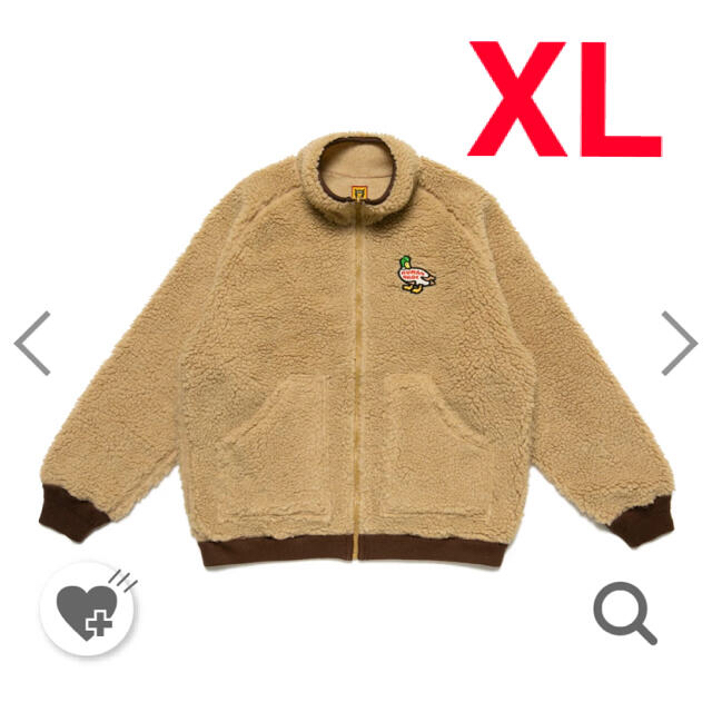 ブルゾンhuman made FLEECE JACKET DUCK beige XL