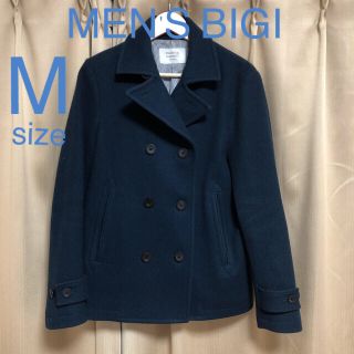 メンズビギ(MEN'S BIGI)の【メンズビギ】ブルー ピーコート Pコート(ピーコート)