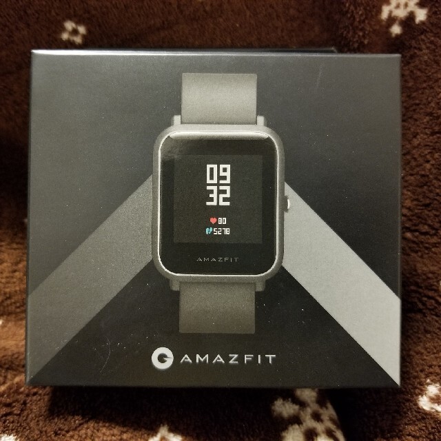 xiaomi amazfit bip 黒 新品未開封 - 腕時計(デジタル)