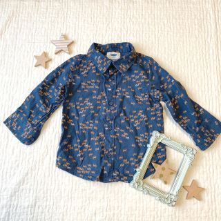 オールドネイビー(Old Navy)のold  navy アニマル柄 シャツ 18-24m(シャツ/カットソー)