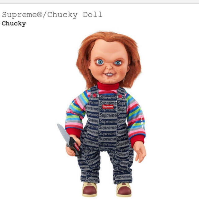 Supreme Chucky Doll シュプリーム チャッキー ドール 人形