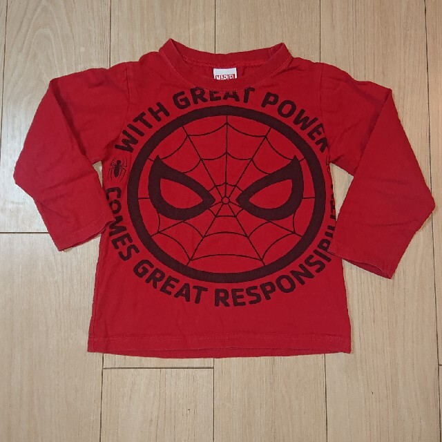 MARVEL(マーベル)の120cm ロンT キッズ/ベビー/マタニティのキッズ服男の子用(90cm~)(Tシャツ/カットソー)の商品写真