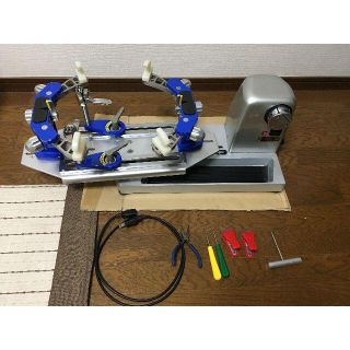 12/31まで　更に値下げ、イグナス卓上電動式  Flex865  ガット張り機(その他)