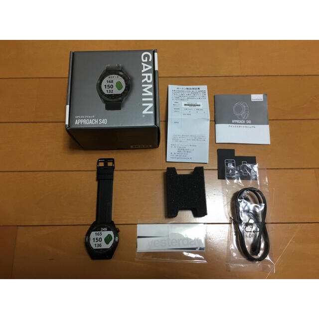 試着のみ】Garmin Approach S40 GPS ゴルフ-