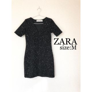 ザラ(ZARA)のZARA★ウールワンピース(ミニワンピース)