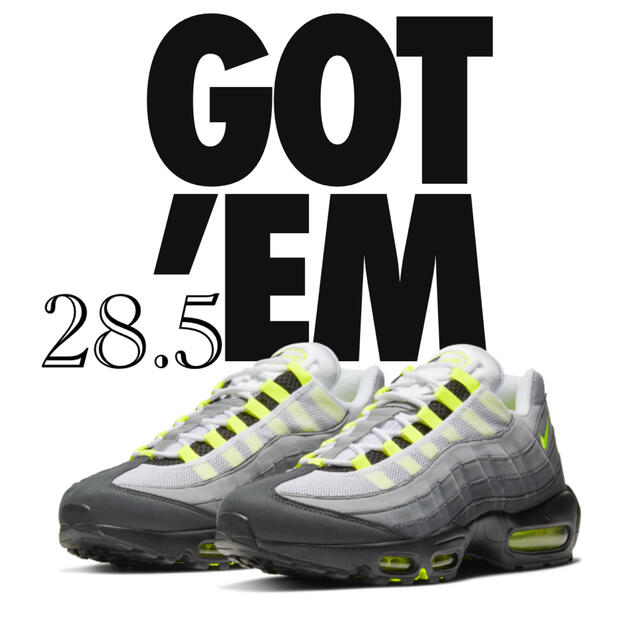 28.5 Nike Air Max 95 OG Neon (2020)靴/シューズ