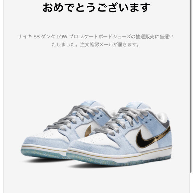 NIKE(ナイキ)のSean Cliver x Nike SB Dunk Low  27cm メンズの靴/シューズ(スニーカー)の商品写真