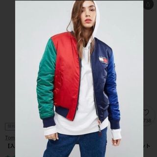 トミーヒルフィガー(TOMMY HILFIGER)のMA-1 ジャケット ブルゾン　TOMMYHILFIGER TOMMYJEANS(ブルゾン)