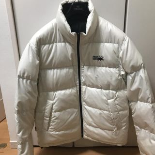 ザノースフェイス(THE NORTH FACE)の美品　90S ファーストダウン　リバーシブルダウンジャケット　ビッグシルエット(ダウンジャケット)