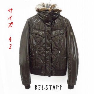 ベルスタッフ(BELSTAFF)のBELSTAFF/ベルスタッフ ファーカラー 中綿ジャケット/42(ダウンジャケット)