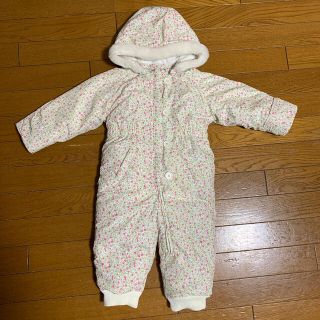 ベビーギャップ(babyGAP)のおれんじ様★baby GAPベビースノーウェア80★リアルダウン(カバーオール)