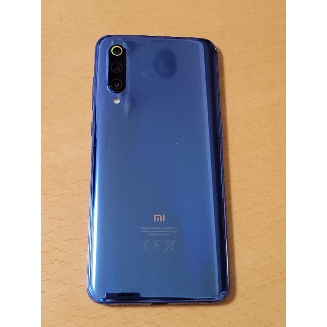 【美品】Xiaomi Mi9 6/128GB ブルー