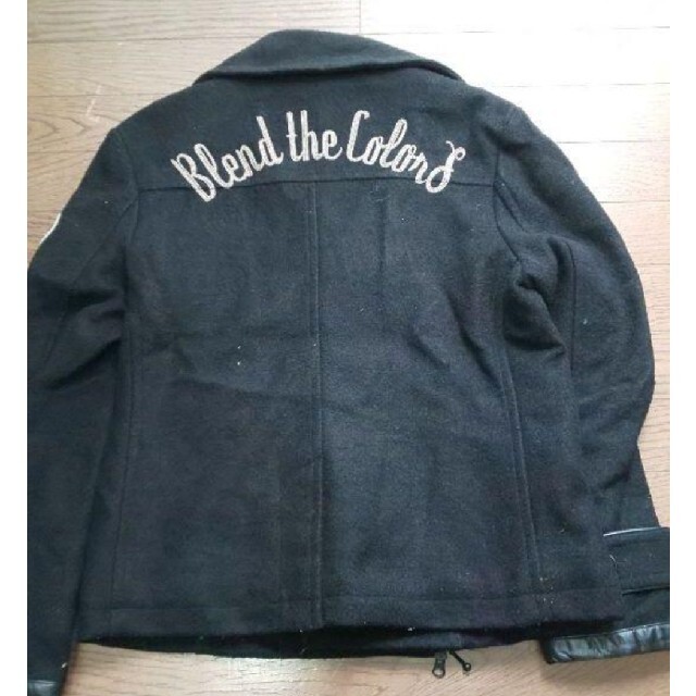 Shapel(シャペル)のSHAPEL Pコート ライダースピーコート メンズのジャケット/アウター(ピーコート)の商品写真