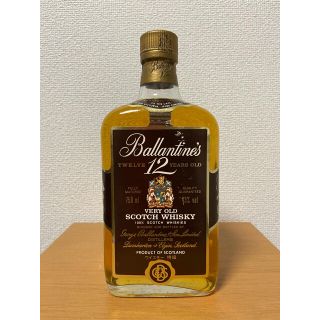 バランタイン 12年　古酒(ウイスキー)