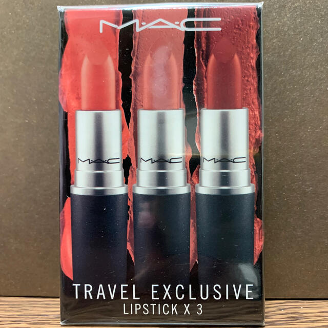 MAC(マック)のMAC TRAVEL EXCLUSIVE リップ3本セット コスメ/美容のベースメイク/化粧品(口紅)の商品写真