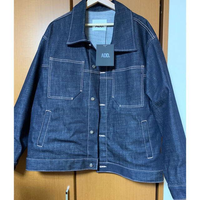 ADD SEOUL INDIGO DENIM TRUCKER JACKET