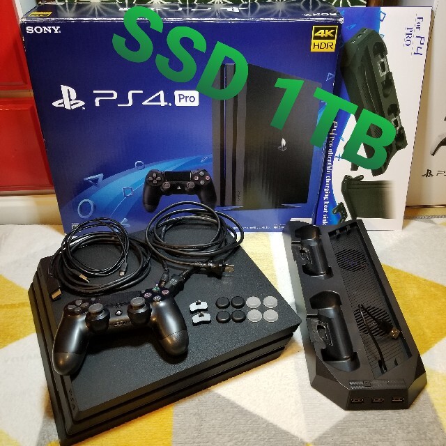 SSD1TB換装 PS4Pro本体+ソフト