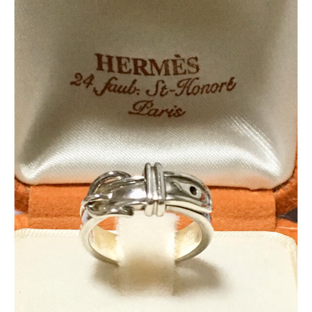 Hermes(エルメス)の☆エルメス HERMES サンチュール ビンテージ シルバーリング☆ レディースのアクセサリー(リング(指輪))の商品写真