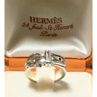 エルメス(Hermes)の☆エルメス HERMES サンチュール ビンテージ シルバーリング☆(リング(指輪))