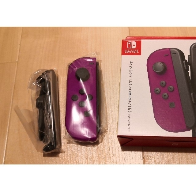 新品未開封　任天堂　Joy-Con(L) ネオンパープル 左　ジョイコン