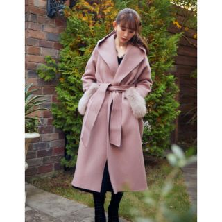 スナイデル(SNIDEL)の美品　Her lip to Hooded River Coat M(ロングコート)