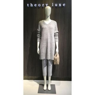 Theory luxe 19aw チュニック丈プルオーバーニット