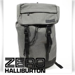 ゼロハリバートン(ZERO HALLIBURTON)のゼロニューヨーク リュックサック バッグ フラップタイプ 軽量 グレー(バッグパック/リュック)