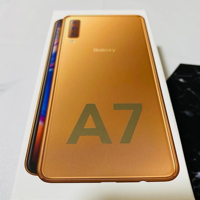 Galaxy A7 ゴールド 64 GB その他 - スマートフォン本体