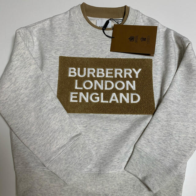 BURBERRY(バーバリー)の新品未使用タグ付き　キッズBURBERRYトレーナー キッズ/ベビー/マタニティのキッズ服男の子用(90cm~)(ジャケット/上着)の商品写真