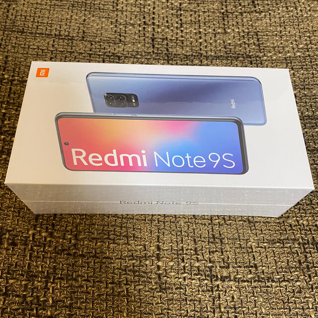 Redmi note 9s ホワイト　新品未開封