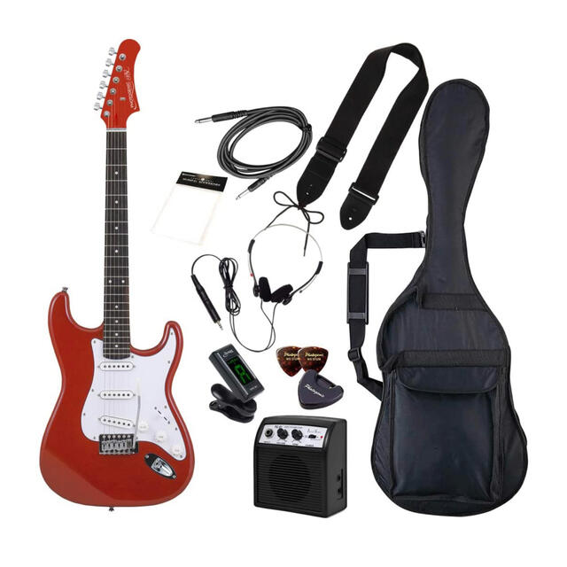 エレキギター 初心者セット 【新品、送料無料】 楽器のギター(エレキギター)の商品写真