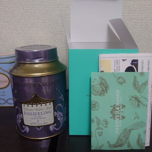 WEDGWOOD(ウェッジウッド)のfortnum&mason ダージリン bop 食品/飲料/酒の飲料(茶)の商品写真